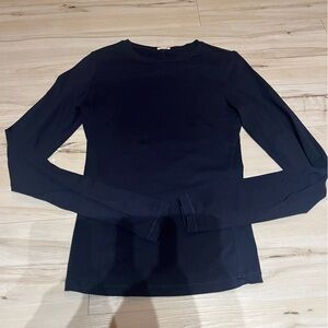 Garage Navy Long Sleeve Tee